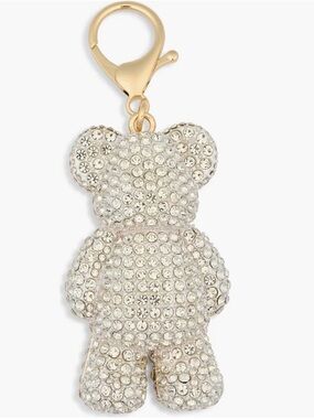 Leith Crystal Bear Bag Charm